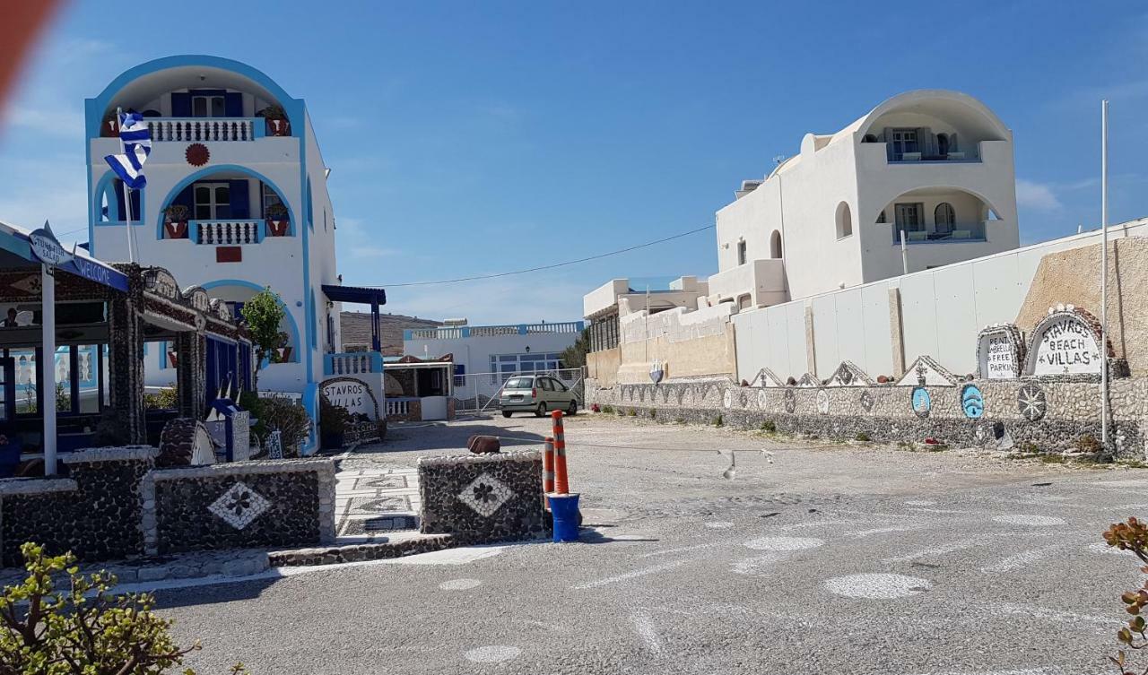 Stavros Beach Villas Perivolos  Esterno foto