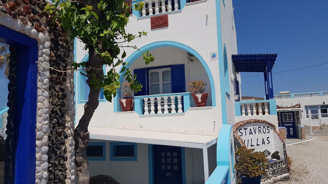 Stavros Beach Villas Perivolos  Esterno foto