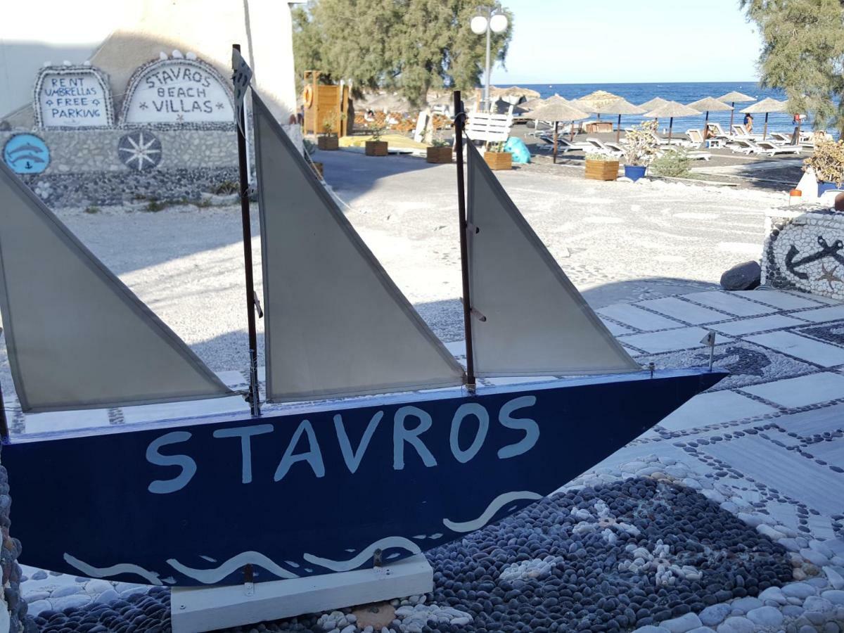 Stavros Beach Villas Perivolos  Esterno foto